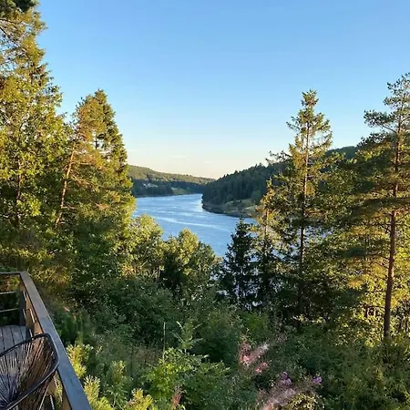 Kunstnerhytte Med Panoramautsikt Pa Furuholmen Holiday home Sarpsborg