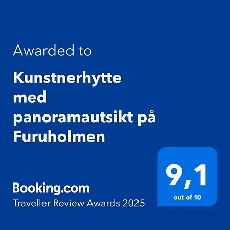 Kunstnerhytte Med Panoramautsikt På Furuholmen Feriehus *